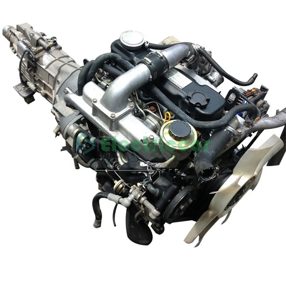 Bon état moteur Diesel Niss an TD27 d'occasion pour Nissan avec boîte de vitesses