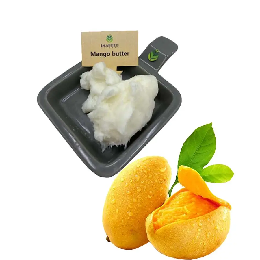 Cilt beyazlatma vücut Mango tereyağı organik ham Mango tereyağı