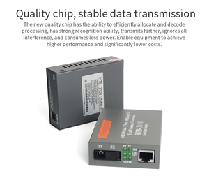Großhandel 100M HTB 3100 Ethernet-Konverter Tx1310/rx1550nm SC Ethernet-Glasfaser-Medien konverter 20km optischer Konverter für Daten SM - Product Image 3