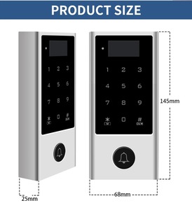 Display OLED tastiere per porte Touch in metallo impermeabili per accedere alla categoria di prodotto dei lettori di schede di controllo - Product Image 6