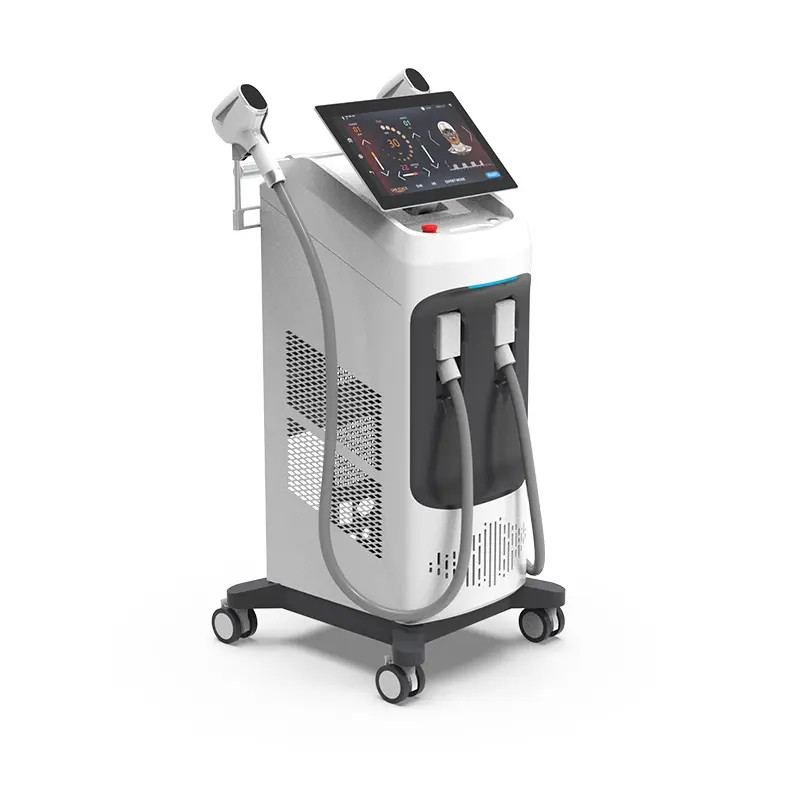 Depilazione professionale CE 808 macchina Laser depilazione ice Platinum Deka Laser alessandrite depilazione Laser a diodi