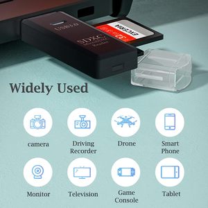 用于PC的USB 3.0 sd卡读卡器，用于相机存储卡读卡器的Micro sd卡到USB适配器，用于笔记本电脑的wanurs读卡器 - Product Image 5