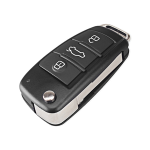 For <strong>Au</strong>-di Keys A6L &amp; Q7 Flip <strong>Remote</strong> Key 3 Buttons 315/433MHz 8E Transponder - Product Image 3