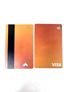 Carta di visto di Design personalizzato con ologramma con doppia interfaccia Java Card certificata ISO - Product Image 2