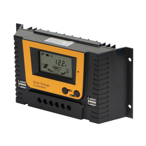 Контроллер солнечного заряда 30A40A PWM солнечный контроллер 12/24v или 12V/24V/36V/48v макс PV Вход 100V с ЖК-дисплеем - Product Image 4