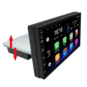 7168 1Din 7 pollici Android Auto per lettore DVD con WiFi autoradio GPS & BT portatile Video DSP & RGB funzioni - Product Image 1