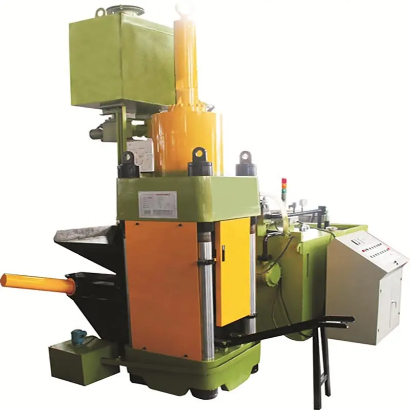 Automatic Vertical Briquette Press Machine Aluminium Chip for Briquetting