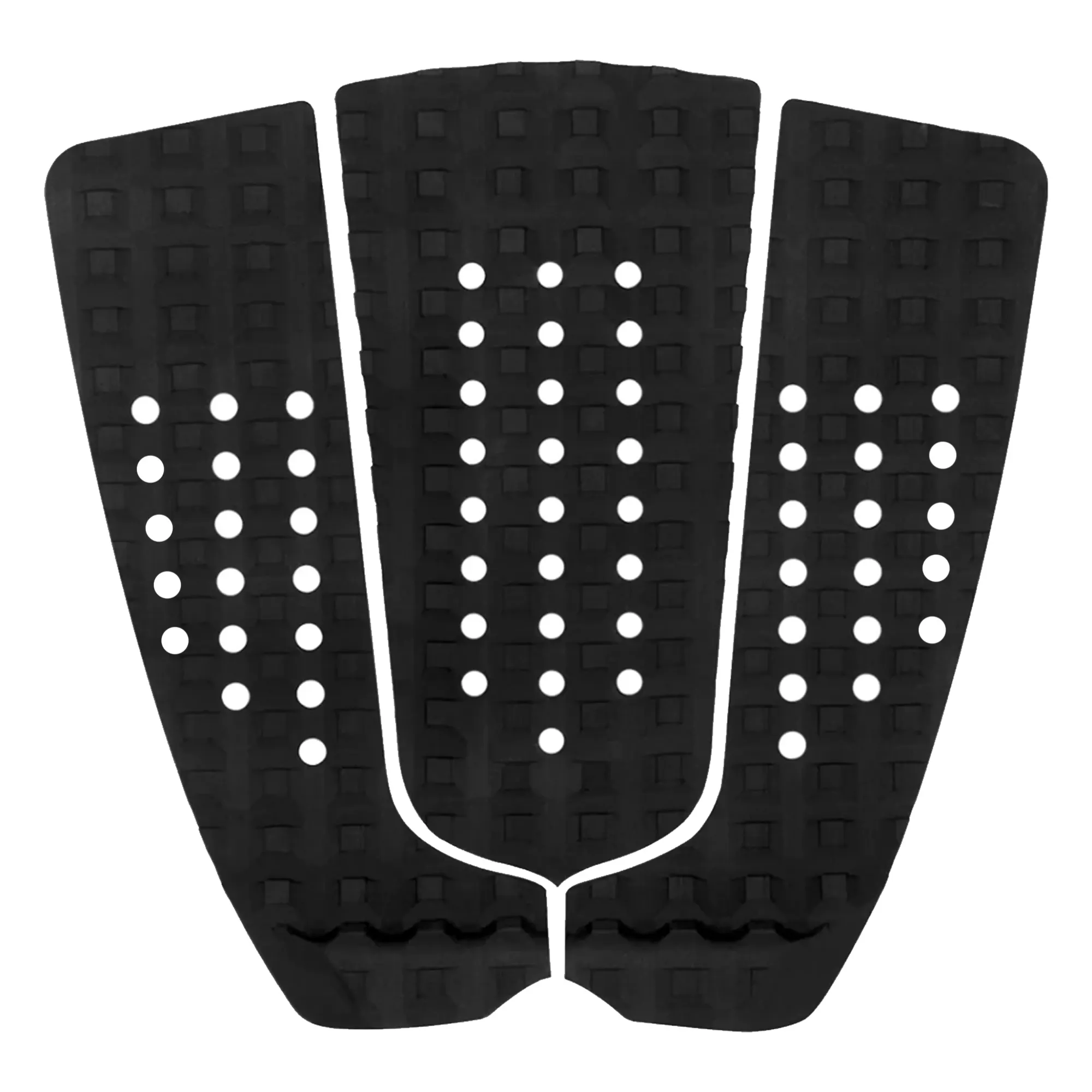 SUP accessori EVA Deck Grip Pads 3M adesivo tavola da surf Traction Pad 3 pezzi Stomp tavola da surf Skimboard Pads con Kick Tail