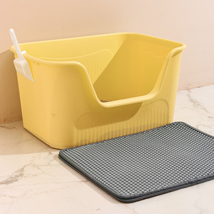 大型マックプラスチック製ペットトイレ猫リターボックス20L大型取り外し可能 - Product Image 5
