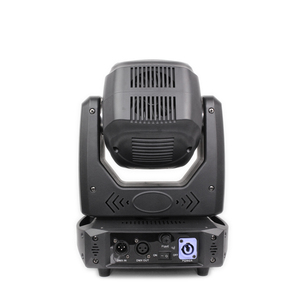 <strong>LED</strong> 100W Mini Moving Head Spot DMX DJ Light with Prism and <strong>RGB</strong> Strip Ring - Product Image 4