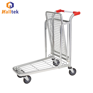 Складская двухслойная тележка для перевозки грузов - Product Image 5