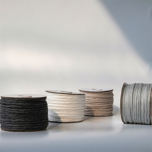 42色3毫米4毫米5毫米高级单股macrame线绞合棉线手工制作 - Product Image 5