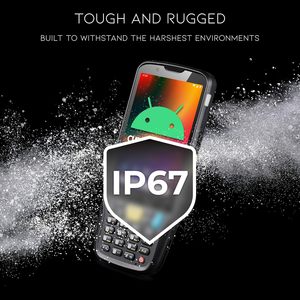 Neu Android robuste pda Mobile Computer Daten sammler mit numerischer Tastatur Barcode-Scanner pda für Inventar - Product Image 6