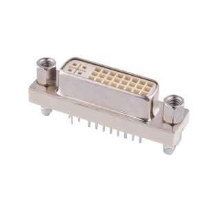Video Interface <strong>DVI</strong> 24+5Pin Female Vertical Mount With Hexagonal Harpoon Lock <strong>DVI</strong> <strong>Computer</strong> <strong>Monitor</strong> Connector - Product Image 2