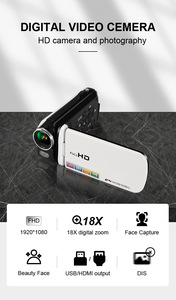 Factory Direct Wholesale 18X Zoom 2.7K 48MP HD DV <strong>Camera</strong> Portable Vlogging <strong>Camera</strong> Video Camcorder for Youtube - Product Image 2