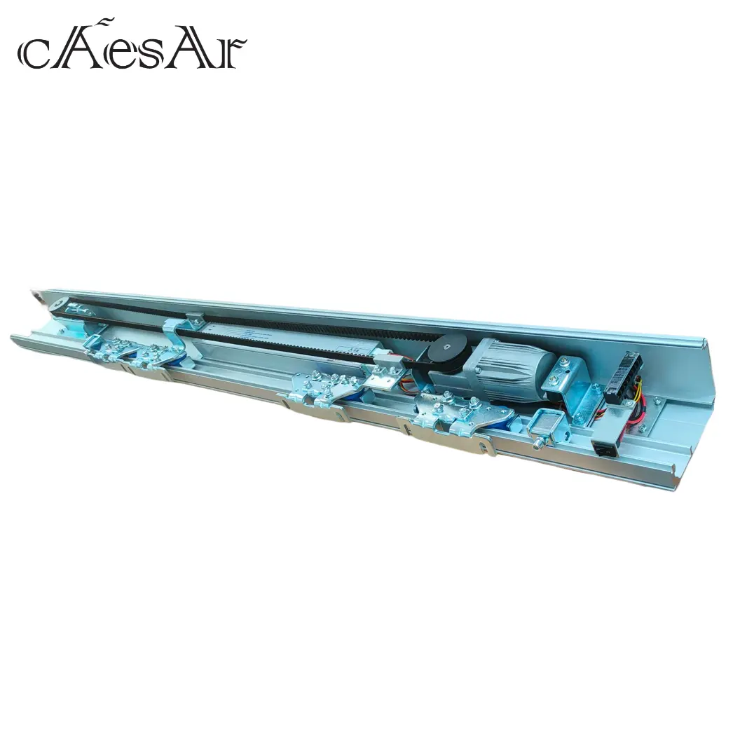 Porta automatica dell'operatore dell'apriporta scorrevole automatico in alluminio Caesar EL100