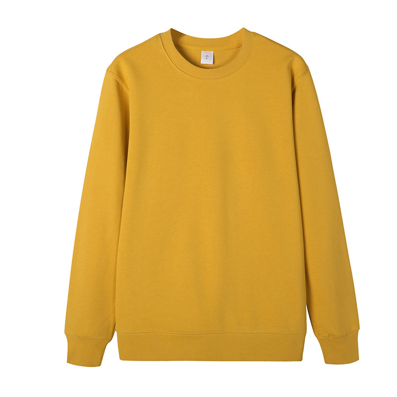 Round neck ginger yellow