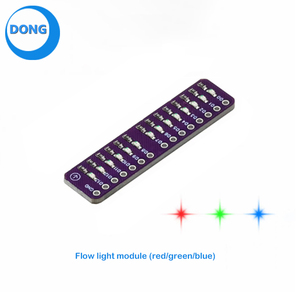 Flow Light Kit PCB Flow Light Elektronische DIY-Teile Elektronische Herstellung Flow Light Module Kompatibel mit Arduino
