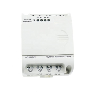 YUMO PLC AF-10MT-E2 DC12/24V 6 Points DC Digital <strong>Input</strong> 4 Points NPN Transistor <strong>Output</strong> <strong>Programmable</strong> Logic Controller PLC - Product Image 3