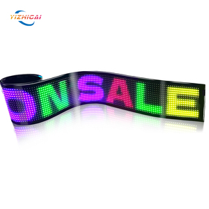 หน้าจอนุ่มอัจฉริยะถูกควบคุมโดยแอปและแสดงไฟ LED RGB แบบไดนามิกที่กระพริบสำหรับใช้ในรถยนต์และรถบรรทุก - Product Image 4