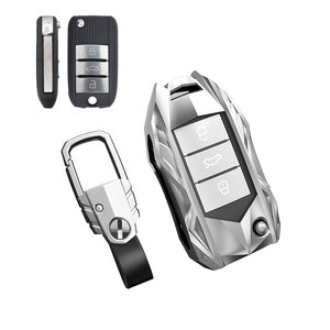 Anahtarlık ile Metal anahtarlık durumda kapak MG ZS MG5 Flip anahtar Flip we RX5 ile uyumlu 350 360 750 MG3 MG6 MG7 MG GT GS - Product Image 2
