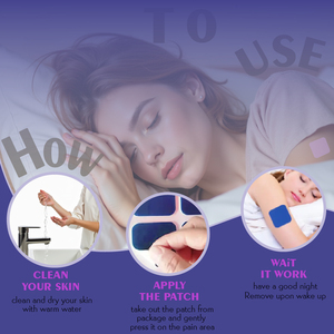 Produk penjualan terbaik 2024 CE ISO MSDS produk kesehatan kualitas tinggi Patch tidur minyak esensial mawar Lavender tidur - Product Image 4