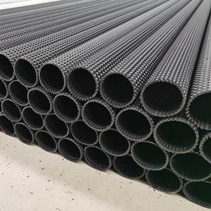 ท่อ HDPE แบบยืดหยุ่นและโพลีเอทิลีนนุ่มและแข็งซึมผ่านได้สำหรับท่อระบายน้ำในสวนพร้อมตาข่ายตาบอด - Product Image 5