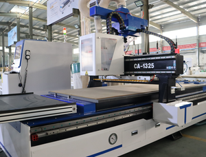 Profession elles Produktions zentrum für Holz möbel CA-1325 Atc Cnc Router mit automatischer Lade-Entlade plattform