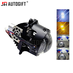 เลนส์ Bi-LED เลนส์โปรเจคเตอร์3นิ้ว LHD/RHD H7ลำแสง Hi/Lo Beam 80W ใช้วันสัญญาณไฟเลี้ยวสีเหลืองสีขาว30000LM 6000K
