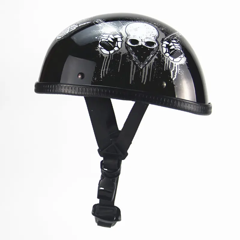 EW-casco de moto de carreras, protector de cara abierta elmet