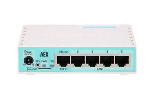 RB750Gr3 Mikrotik HEX 5X กิกะบิตอีเธอร์เน็ต + Dual Core 880MHz CPU + 256MB RAM + เราเตอร์1USB 5g - Product Image 2