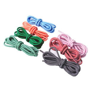 低价批发连帽衫拉绳各种颜色圆形拉绳带透明尖端 - Product Image 1