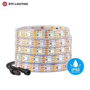 Tecnologia indirizzabile individualmente IP68 stadio di costruzione impermeabile all'aperto 12V RGB digitale Led striscia tipo GS8208 WS2815