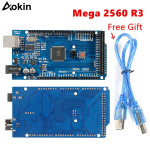 MEGA R3-Modul atmega2560 AVR USB-Entwicklungs platine mit Kabel für Arduino