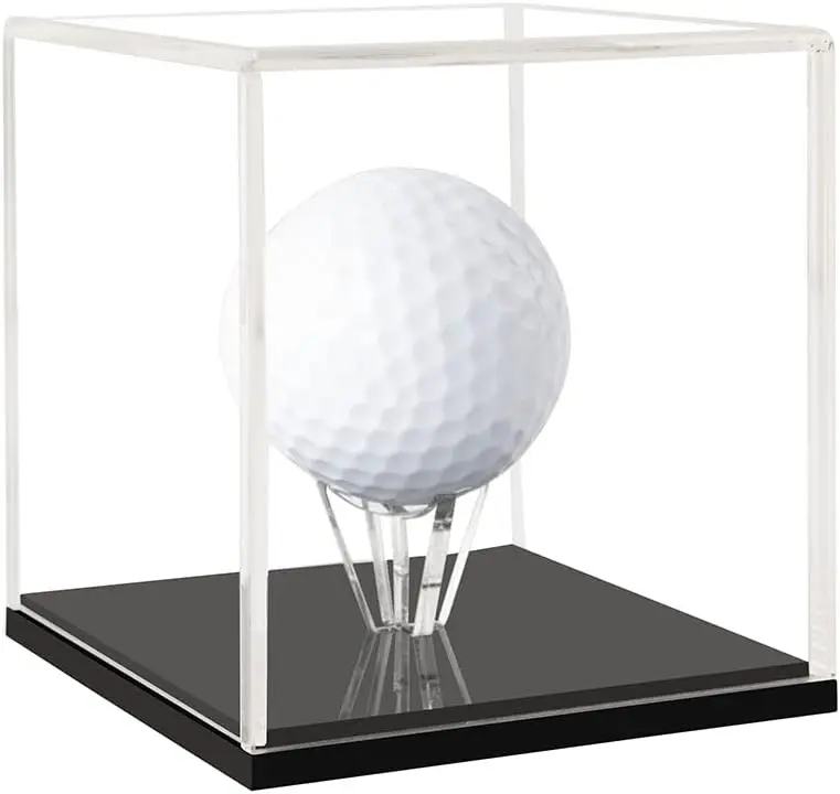 Acryl Golfball Glas Vitrine