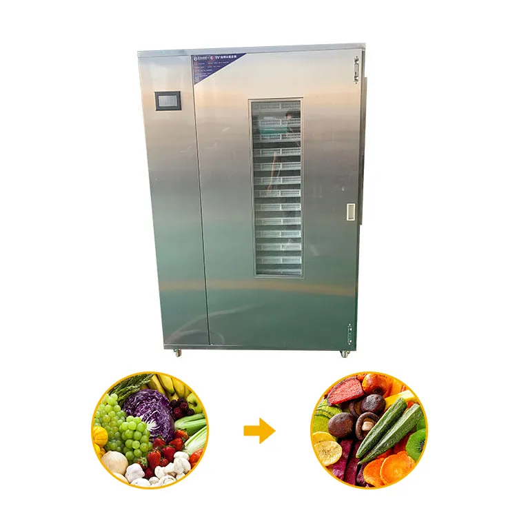 Máquina deshidratadora de alimentos comercial, secador de bomba de calor para frutas y verduras, horno de secado de jengibre y carne Industrial de 1kw