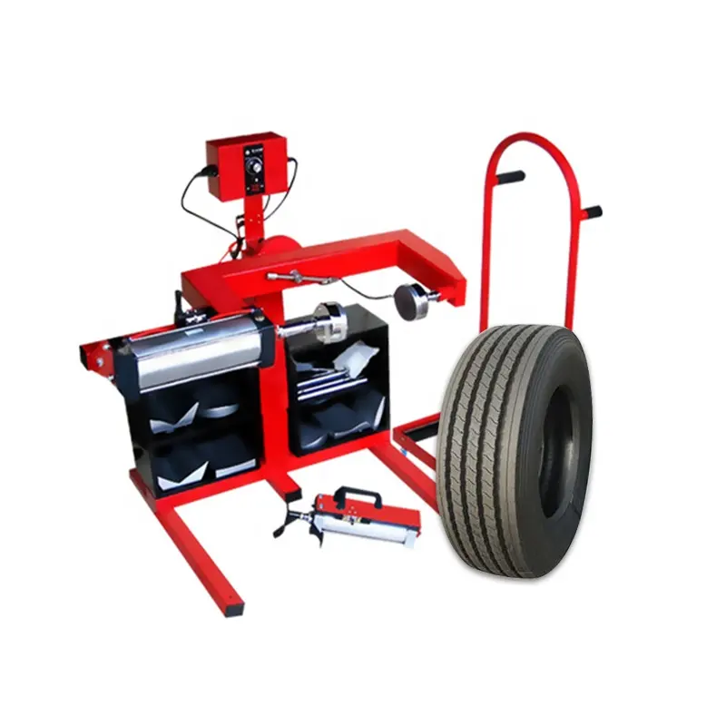Tire Repair Spreader Tools Pneumatic Tire Exclusively Vulcanizing Machine 220V Automatic tire repair equipment for truck