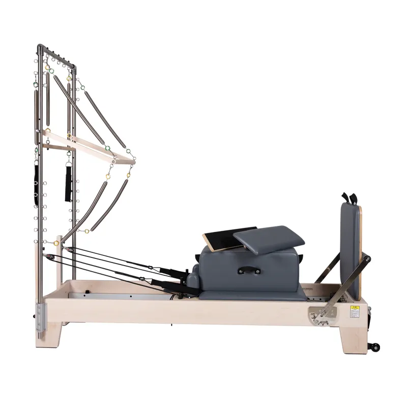 Bilink Pro Yoga binaraga rumah inti perlengkapan mesin Pilates remantan kasur latihan peralatan mesin Pilates kayu Maple Pilates transformator setengah Menara