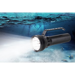 Ferei W168II Xách Tay 10000 Lumen LED Lặn Đèn Pin Ipx8 Không Thấm Nước <span class=keywords><strong>Torch</strong></span> Cho Nhiếp Ảnh Dưới Nước Lặn Đèn - Product Image 5
