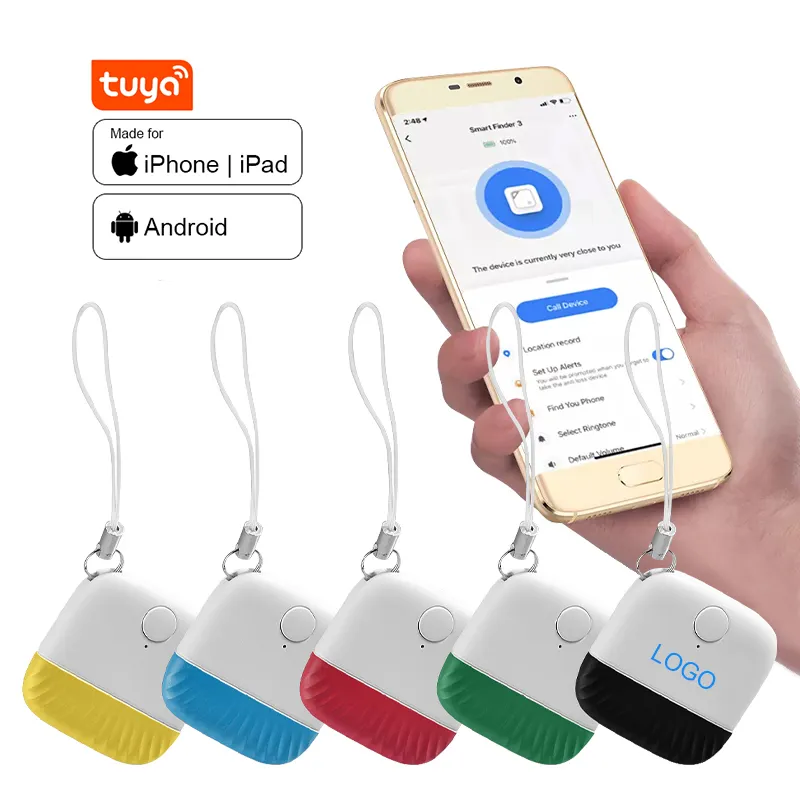 Lost Alarm one-click Search Wallet Anti-Lost Gadget Smart Bluetooth Whistle Key Finder Keychain