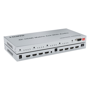 1080p <strong>HDMI</strong> 4x4 <strong>matrix</strong> <strong>4</strong> in <strong>4</strong> out with seamless switch - Product Image 1