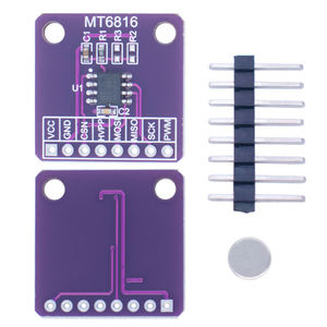 Scheda di valutazione del test del modulo di misurazione del modulo di misurazione dell'angolo di induzione magnetico ad alta precisione dell'encoder MT6816 - Product Image 5