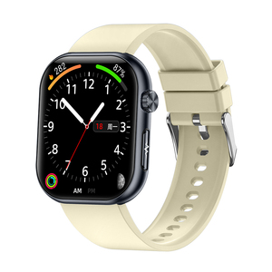 TKYUAN ECG+PPG Heart Rate Monitoring Smartwatch Waterproof AMOLED Screen NFC <strong>Function</strong> Hrv <strong>Detection</strong> BT Call Square Silica Gel - Product Image 3