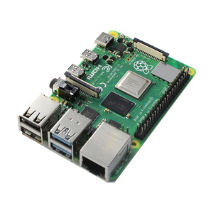 Ahududu Pi 4B 8GB temel kiti ile kılıf priz SD kart ahududu Pi 4 4GB 2GB 1GB RAM tek kurulu Linux SBC bilgisayar