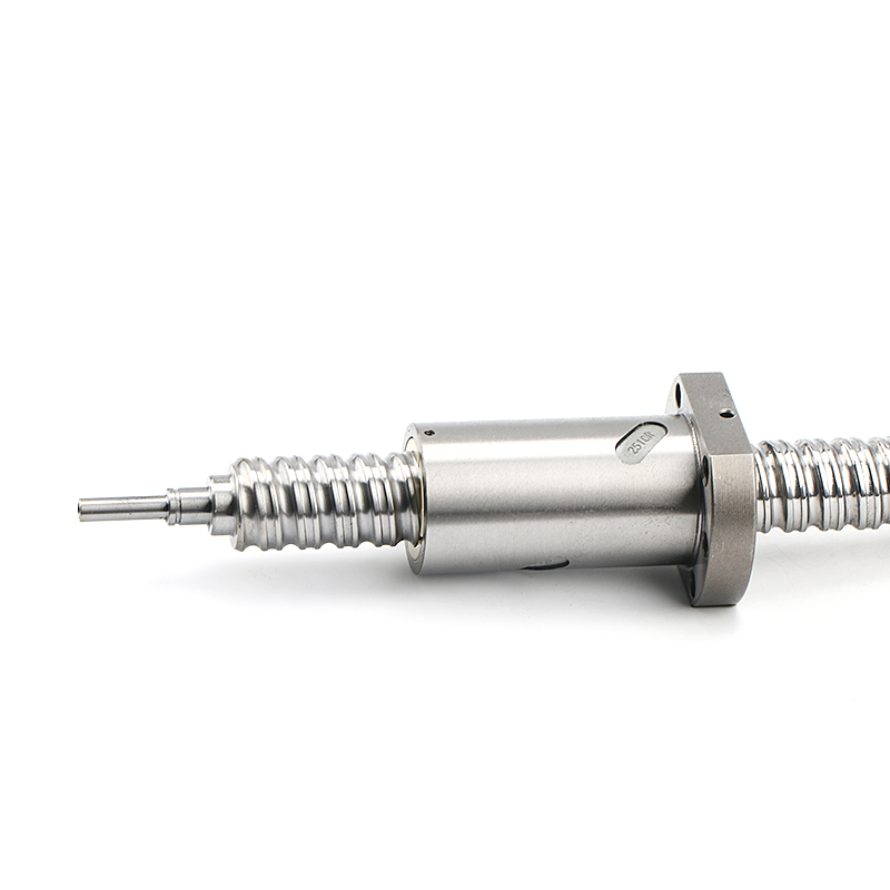 Left thread ball screw sfu2505 c7 grade linear cnc ball screw with ballnut