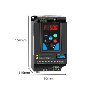 Eacon VFD điều khiển tần số 2.2kw ba pha 380V biến tần 50Hz đến 60Hz với RS485 - Product Image 3