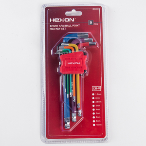 9 adet çok bisiklet bisiklet tamir el araç kiti metrik L şekli renkli uzun kol tükenmez başkanı allen hex altıgen anahtar anahtarı seti - Product Image 5