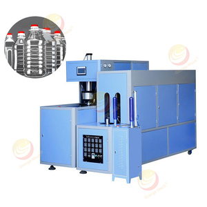 เครื่องเป่าขวด PET แบบกึ่งอัตโนมัติ20ลิตรเครื่องทำแม่พิมพ์ขวด25L 0.5L ให้20L - Product Image 5