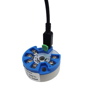 K J PT100 zu 4-20mA Konverter TC RTD Eingang 4-20mA Ausgang Kopf montierter Temperatur sensor Mit USB