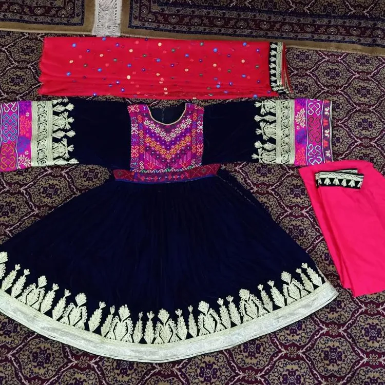 Favoloso Fatti A Mano di Qualità Kuchi Tribale Afgano Vestito